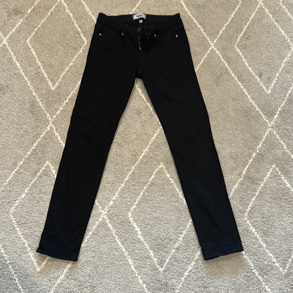 Paige Black Skinny Jeans
